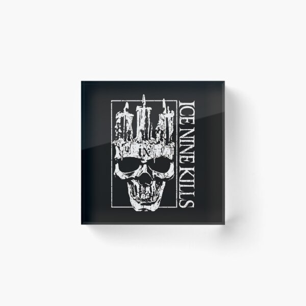 Artikelvorschau, Ice Nine Kills Candle Skull Horror Metalcore Logo entworfen und verkauft von NiremmeeArt.