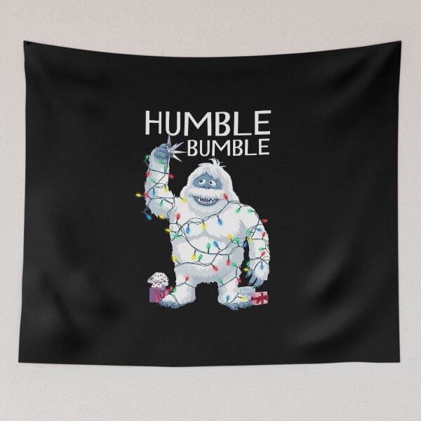 Aperçu de l'œuvre Lumières de Noël Yeti Humble Bumble créée et vendue par mahoganiart.