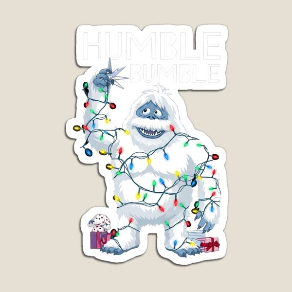 Item preview, Humble Bumble Christmas Yeti Lights designed and sold by mahoganiart.