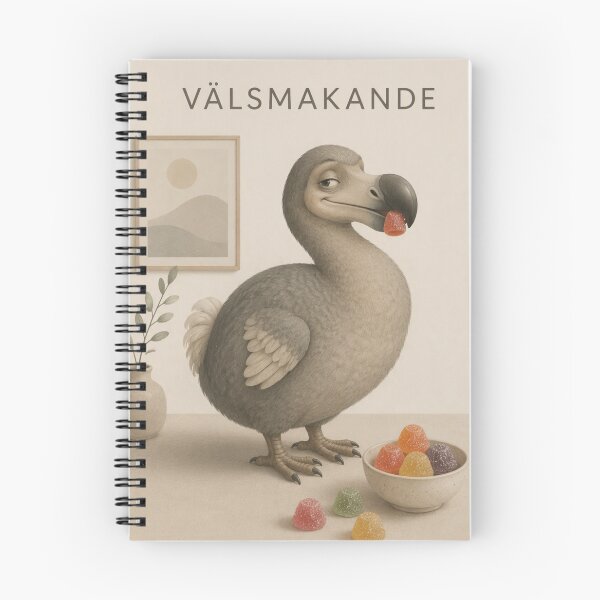 Item preview, Hygge Dodo & Candy "DELICIOUS" Portrait designed and sold by NickWhittleArt.