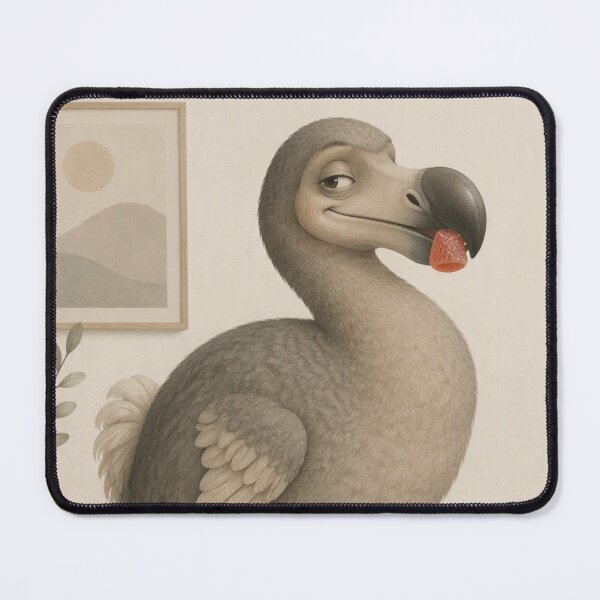 Item preview, Hygge Dodo & Candy "DELICIOUS" Portrait designed and sold by NickWhittleArt.