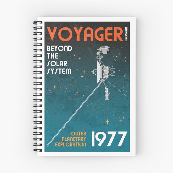 Item preview, Voyager: Beyond The Solar System. 1977 (Retro) designed and sold by BGALAXY.