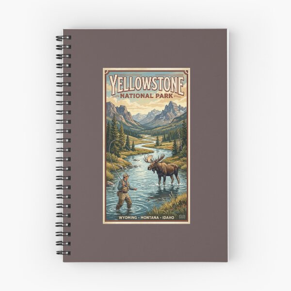 Item preview, Yellowstone Retro Poster designed and sold by ArtofDissent.