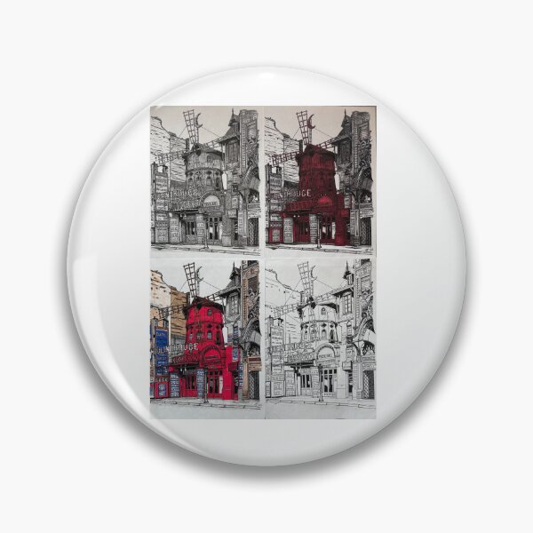 Item preview, Parisian Moulin Rouge designed and sold by Ccrisart75-.