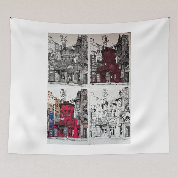 Item preview, Parisian Moulin Rouge designed and sold by Ccrisart75-.