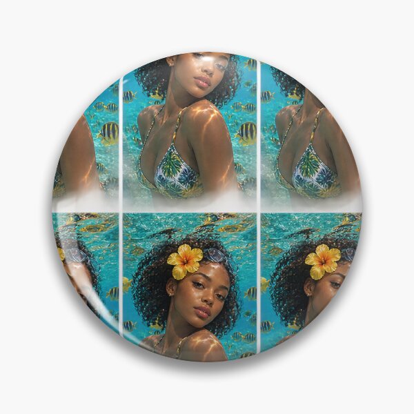 Item preview, Tropical underwater Queen Portrait  designed and sold by Utibe123.