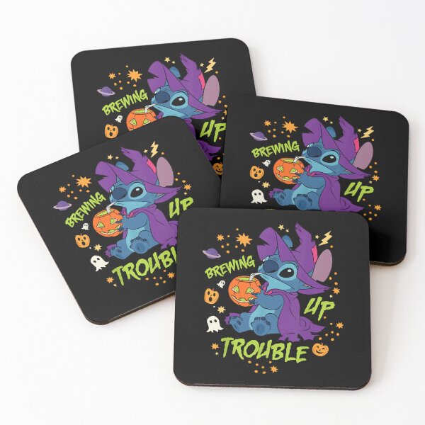 Item preview, Stitch Halloween Witch Brewing Up Trouble designed and sold by tiabletz.