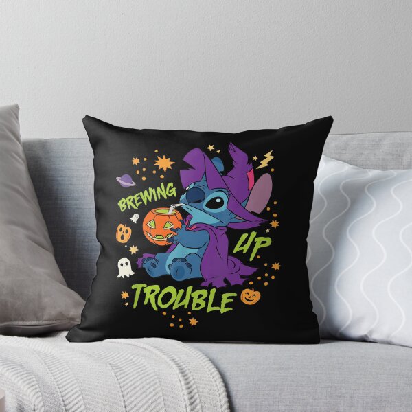 Item preview, Stitch Halloween Witch Brewing Up Trouble designed and sold by tiabletz.