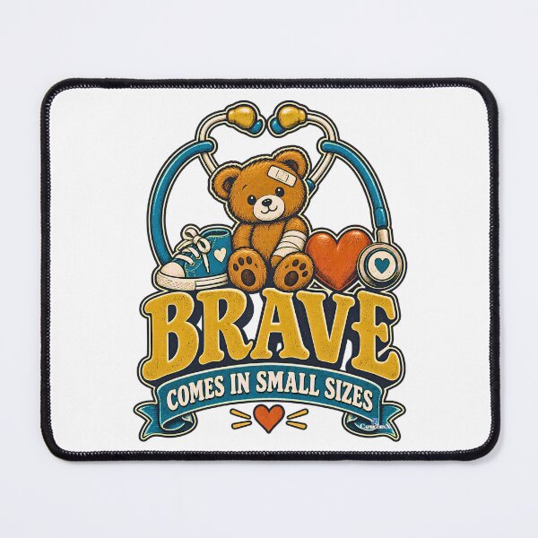 Item preview, Brave Comes in Small Sizes designed and sold by EvergreenPark - Tee Studio.