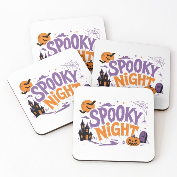 Item preview, Spooky Night Halloween | Cute Spooky Season Design For Halloween designed and sold by StyxIND.