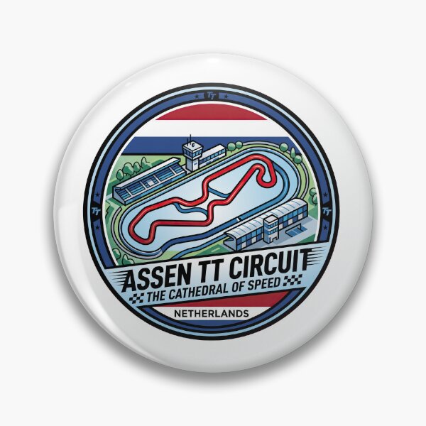 Item preview, Assen Grand Prix Race Track designed and sold by enzoade.