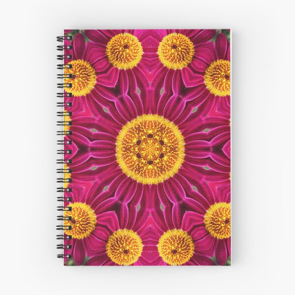 Item preview, Magenta and Gold Floral Mandala designed and sold by SilentBloomLab.