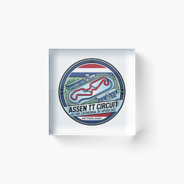 Item preview, Assen Grand Prix Race Track designed and sold by enzoade.