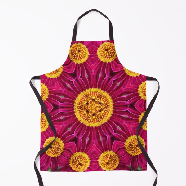 Aperçu de l'œuvre Mandala Floral Magenta et Or créée et vendue par SilentBloomLab.