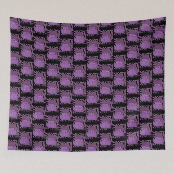 Item preview, Scribble Purple Cat  designed and sold by Ninaa-Art.