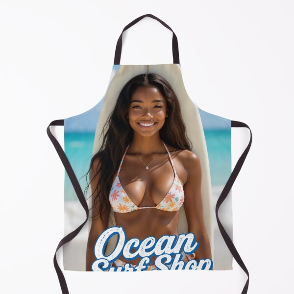 Item preview, Ocean Surf Shop - South Beach Miami - Surfer Girl designed and sold by JBDesigns21.