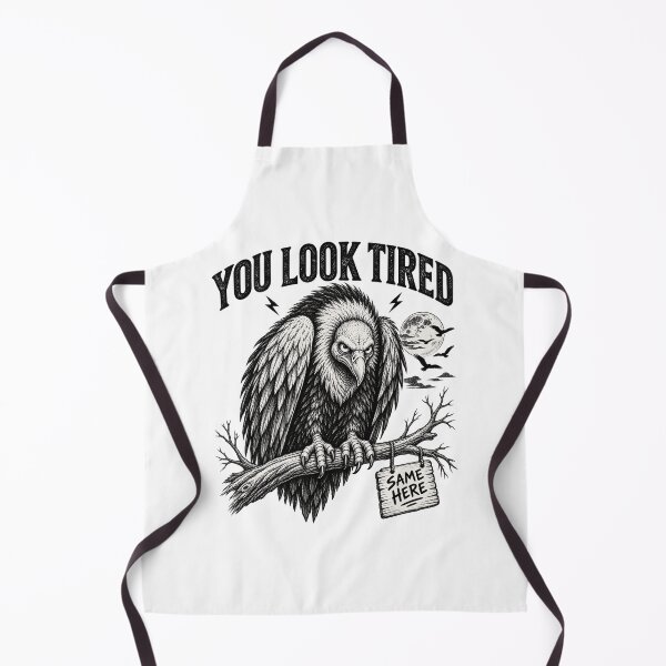 Item preview, You Look Tired Vulture, Funny Vulture, Tired Bird Meme, Sarcastic Animal, Funny Bird Lover, Vulture Lover Gift, Dark Humor Animal designed and sold by Cchotlan.