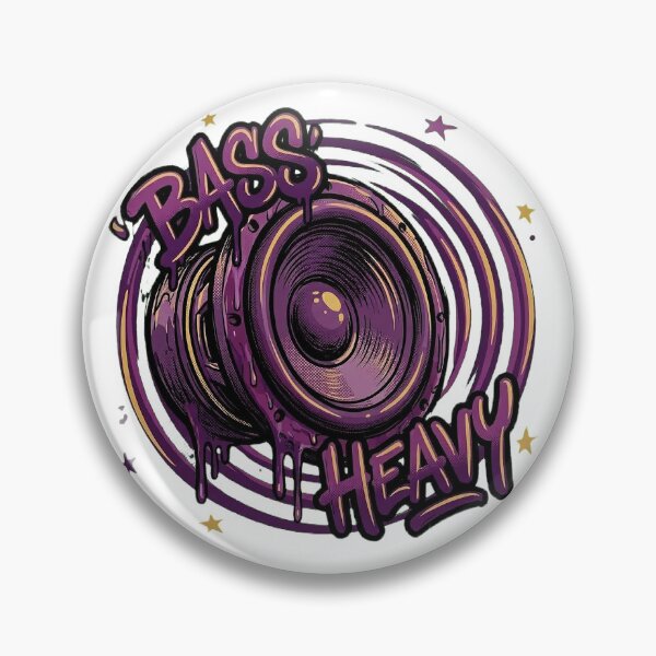 Item preview, Bass Heavy — Subwoofer Graffiti Art designed and sold by hamza19911991.