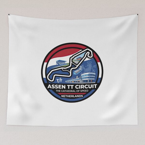 Item preview, Assen MotoGP Circuit Netherlands designed and sold by enzoade.