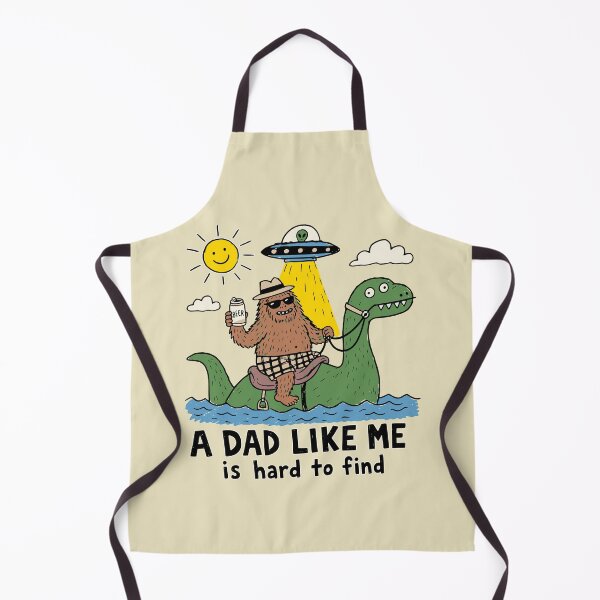 Item preview, Cryptid Dad Riding a Lake Monster designed and sold by Studio Bootleg.