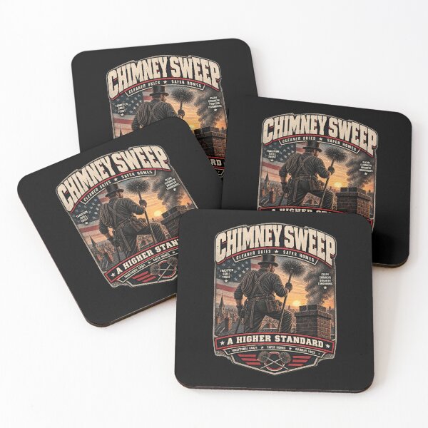 Item preview, Chimney Sweep - Vintage Chimney Cleaner Americana Workwear T-Shirt designed and sold by DomKo10.