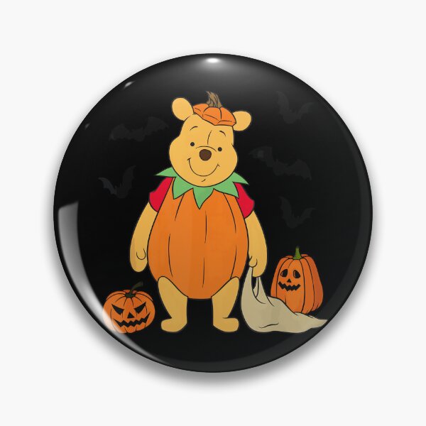 Item preview, Winnie The Pooh Halloween Big Pumpkin Pooh designed and sold by tiabletz.