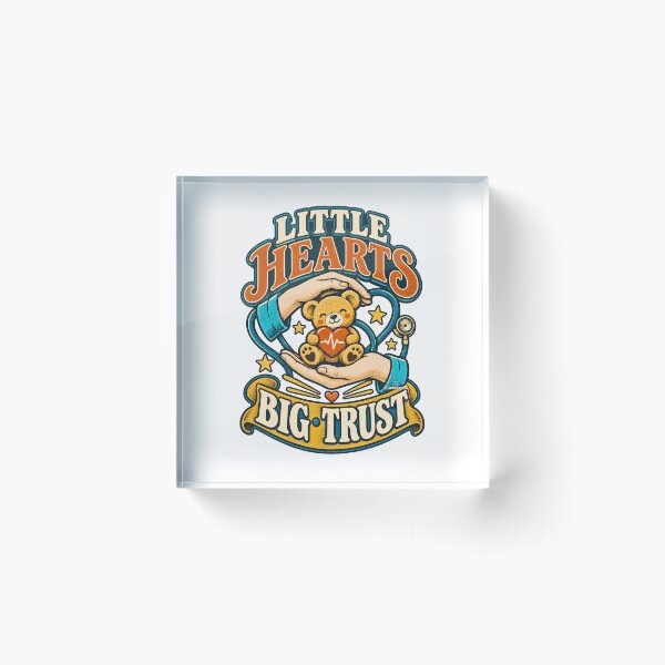 Item preview, Nurse Little Hearts Big Trust designed and sold by EvergreenPark - Tee Studio.