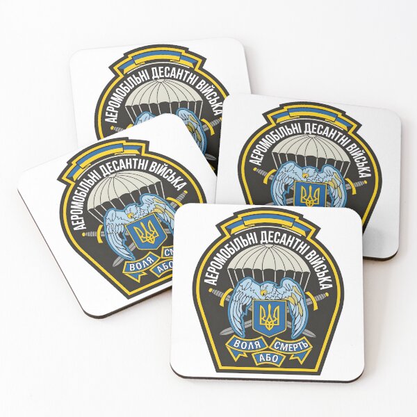 Item preview, Ukrainian Air Assault Forces Paratrooper Tactical Patch Emblem designed and sold by CharlieDesings.