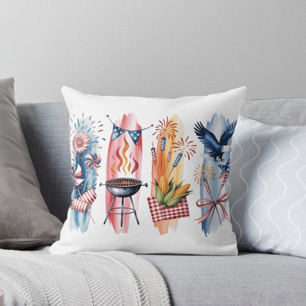 Item preview, 4th of July Backyard Bash – BBQ, Fireworks & Eagle designed and sold by Marie Gems.