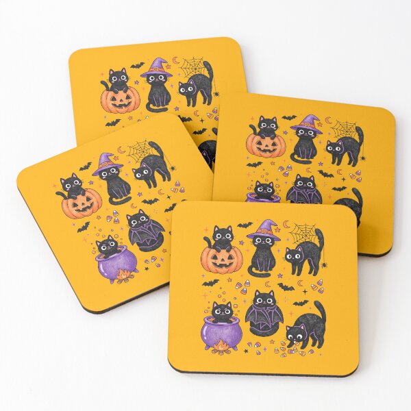 Item preview, Witch Cats Halloween designed and sold by TeeARTHY.
