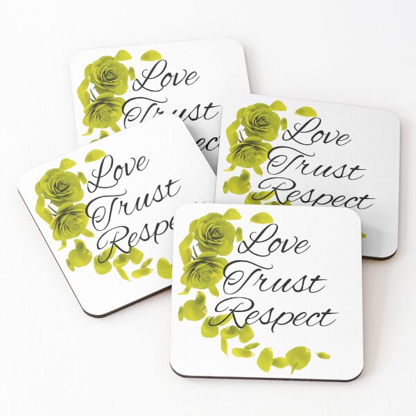 Item preview, Love, Trust, Respect designed and sold by Everlumias.