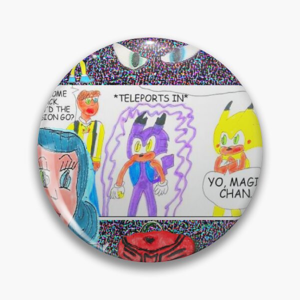 Item preview, chris chan sonichu collage designed and sold by retro_hobbie_shop.