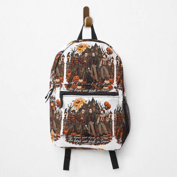 Item preview, The Boys Are Back In Town Horror Movie Villains Autumn Art designed and sold by DesignArtist.ia.