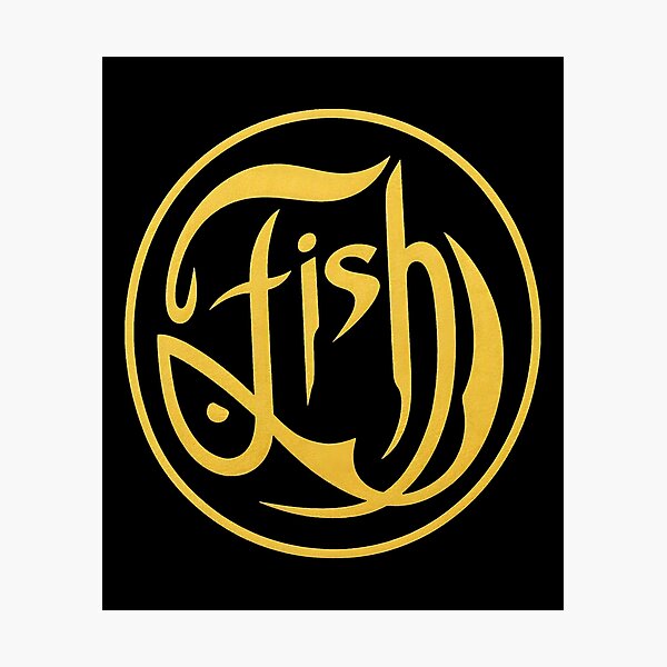 Item preview, Elegant Golds Fishs Calligraphy  designed and sold by TinaFangcao.