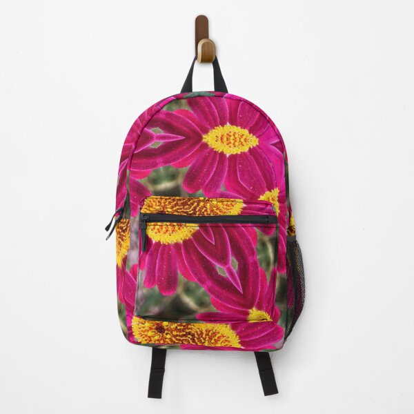 Item preview, Magenta and Gold Floral Star designed and sold by SilentBloomLab.