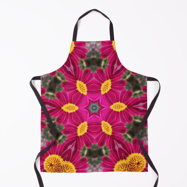 Item preview, Magenta and Gold Floral Star designed and sold by SilentBloomLab.