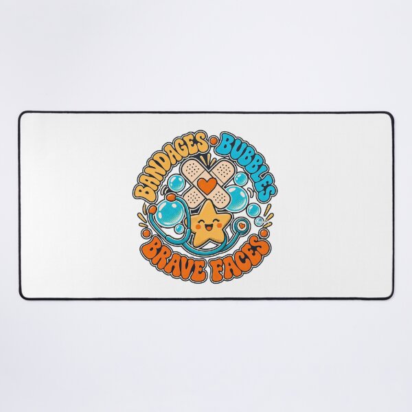 Item preview, Bandages Bubbles Brave Faces designed and sold by EvergreenPark - Tee Studio.
