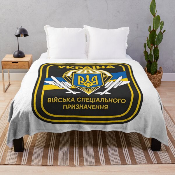 Item preview, Ukrainian Special Purpose Forces Airborne Tactical Patch Emblem designed and sold by CharlieDesings.