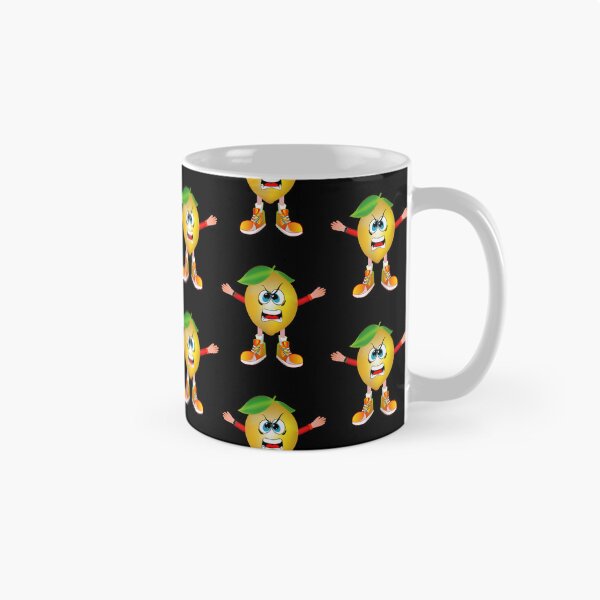 Item preview, Angry Lemon Animated Character Boy Version designed and sold by ExpressiveToon.