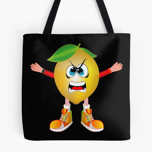 Item preview, Angry Lemon Animated Character Boy Version designed and sold by ExpressiveToon.