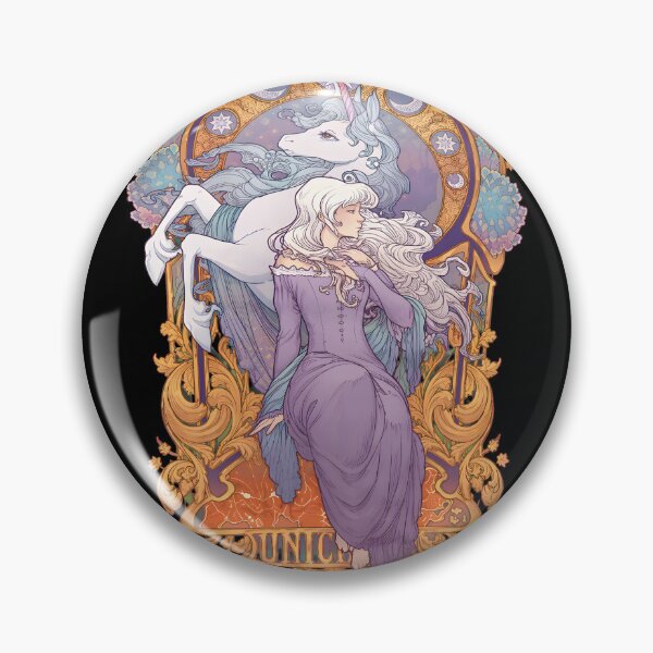 Item preview, Enchantings Unicorns Lady Art Nouveaus Fantasy-67 designed and sold by TinaFangcao.