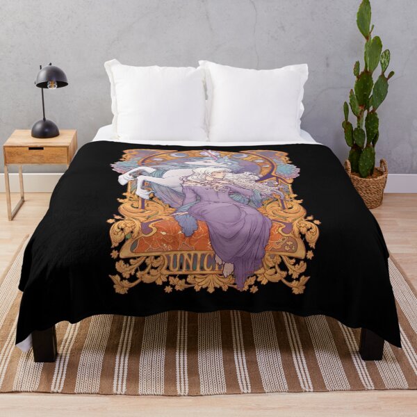 Item preview, Enchantings Unicorns Lady Art Nouveaus Fantasy-67 designed and sold by TinaFangcao.