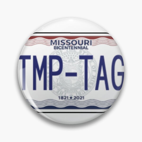 Item preview, St. Louis MO Temp Tag designed and sold by vossfish.