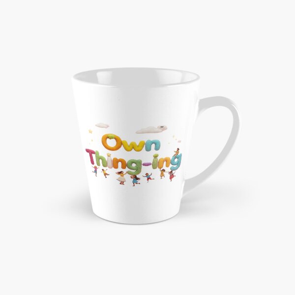 Item preview, "Own Thing-ing" Playful Needle Felted Typography Art | Whimsical Children's Illustration designed and sold by NotSoSubtleRosiePeas.