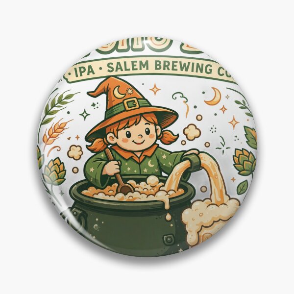 Item preview, Witch's Brew IPA Shirt | Salem Brewing Co Beer T-Shirt designed and sold by FitEnvy.