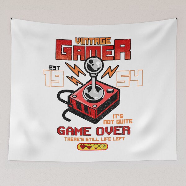 Item preview, Vintage Gamer Since 1954 Funny Birthday Gaming designed and sold by JRRTs.