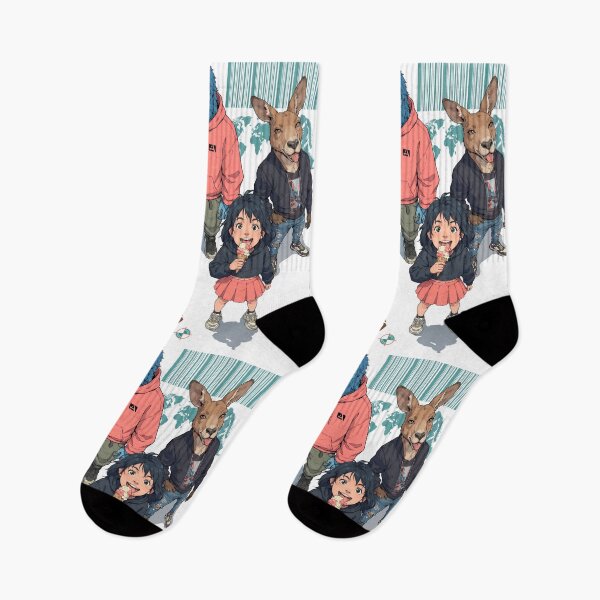 Item preview, Bigfoot & Squad Streetwear - Street Style Cryptid Squad designed and sold by Whimsy Trail Co.