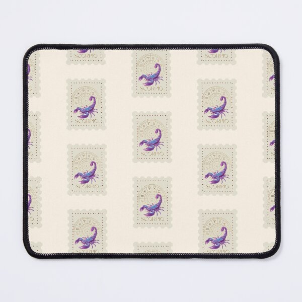 Item preview, Scorpio Zodiac Stamp – Celestial Vintage Astrology Art designed and sold by CozyMuse.