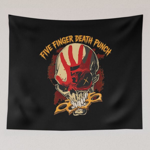 Item preview, Fives Fingers Deaths Punchs Skull Brass Knuckles designed and sold by CressidaRook.