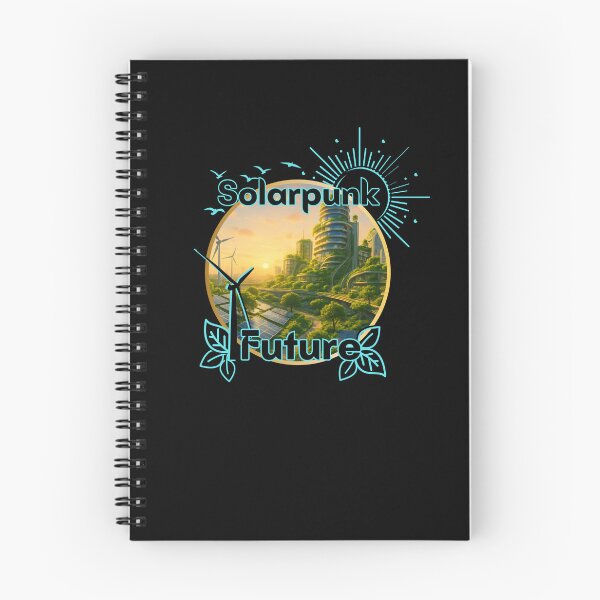 Item preview, Solarpunk Future dark designed and sold by Cages or Wings.
